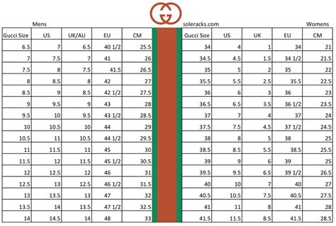 gucci size to us|gucci size chart us.